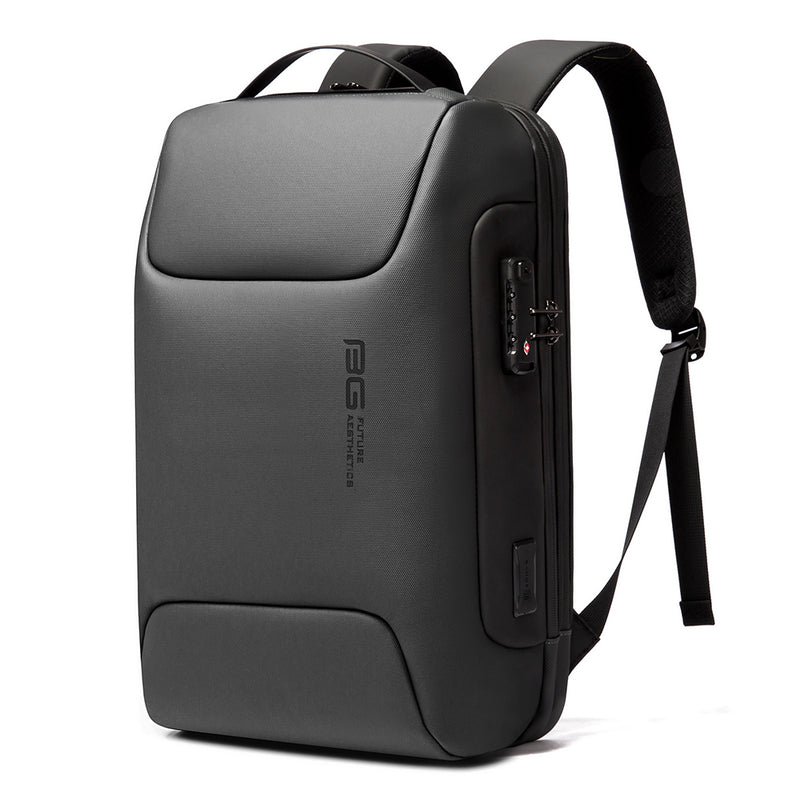 BANGE Anti Theft Backpack with USB charging Port,Lightweight Business Backpack for Men and Women