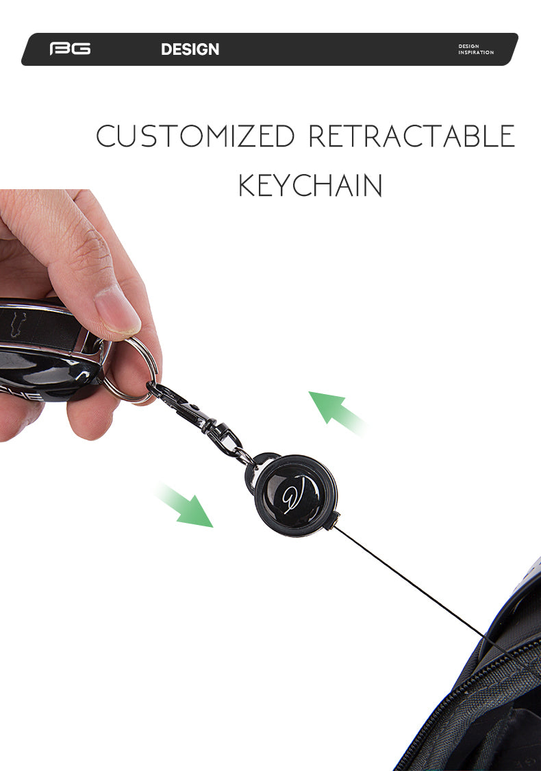 Customized Retractable Keychain 