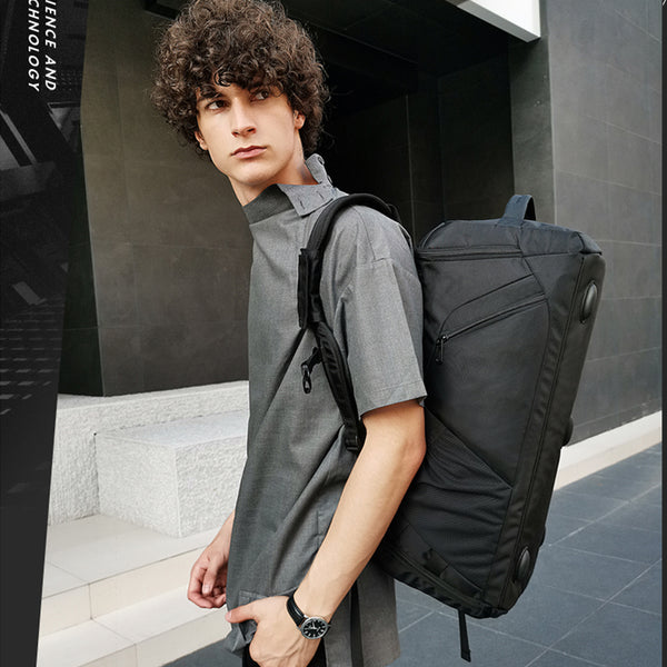 bange travel backpack Bag for Men and Women – BANGE bag Fish-On!® Locking Surface Mount power bank Color:Coyote Brown Sheen Maori Fish Hook