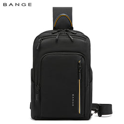 BANGE Waterproof & Breathable Minimalist 8L Crossbody Chest Bag for Everyday Use
