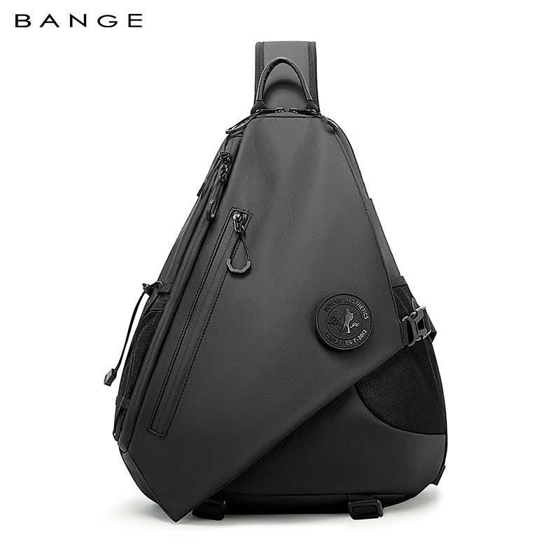 BANGE New Multifunctional  Waterproof Crossbody Bag for Hiking & Travel