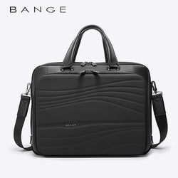 BANGE Fashion High-Quality Water-resistant Briefcase Laptop Bag for Commute & Business Travel