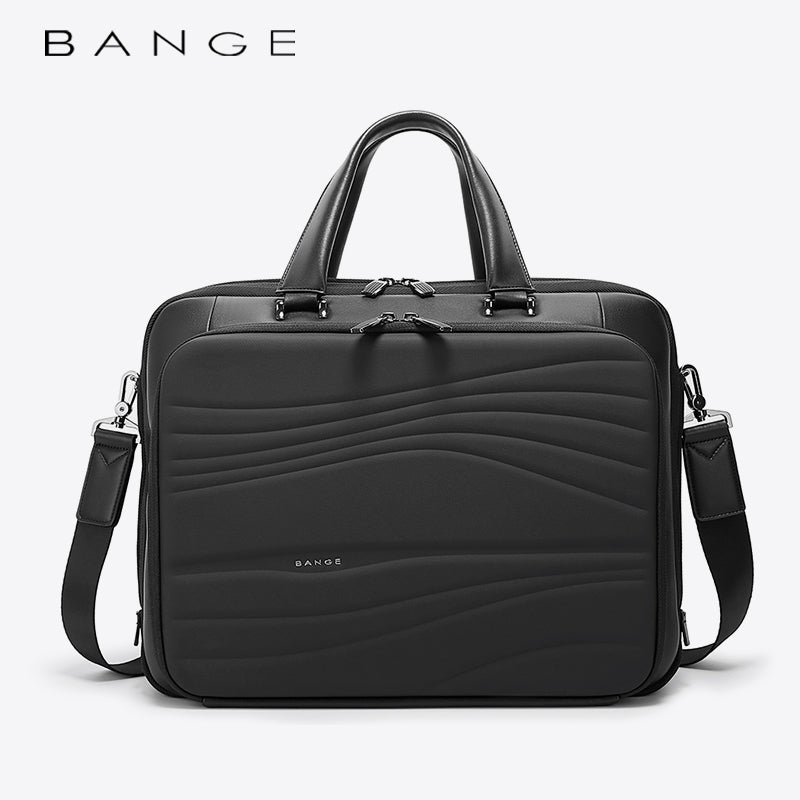 BANGE Fashion High-Quality Water-resistant Briefcase Laptop Bag for Commute & Business Travel