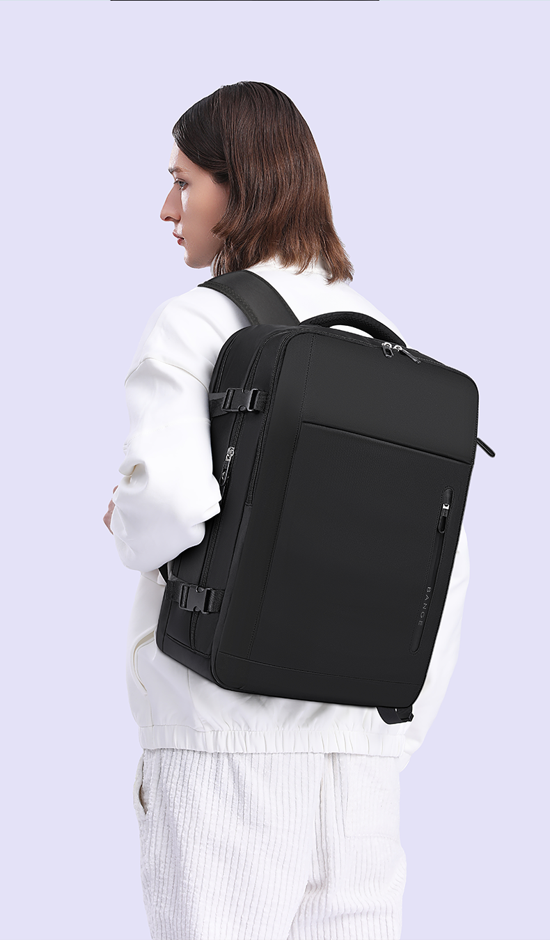 BANGE Hot Selling Ernogomic Waterproof School Business Travel Backpack with USB Port