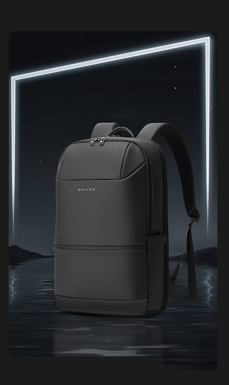 BANGE Best Carry-on Breathable Waterproof & Scratch-resistant Business Travel Commute Backpack