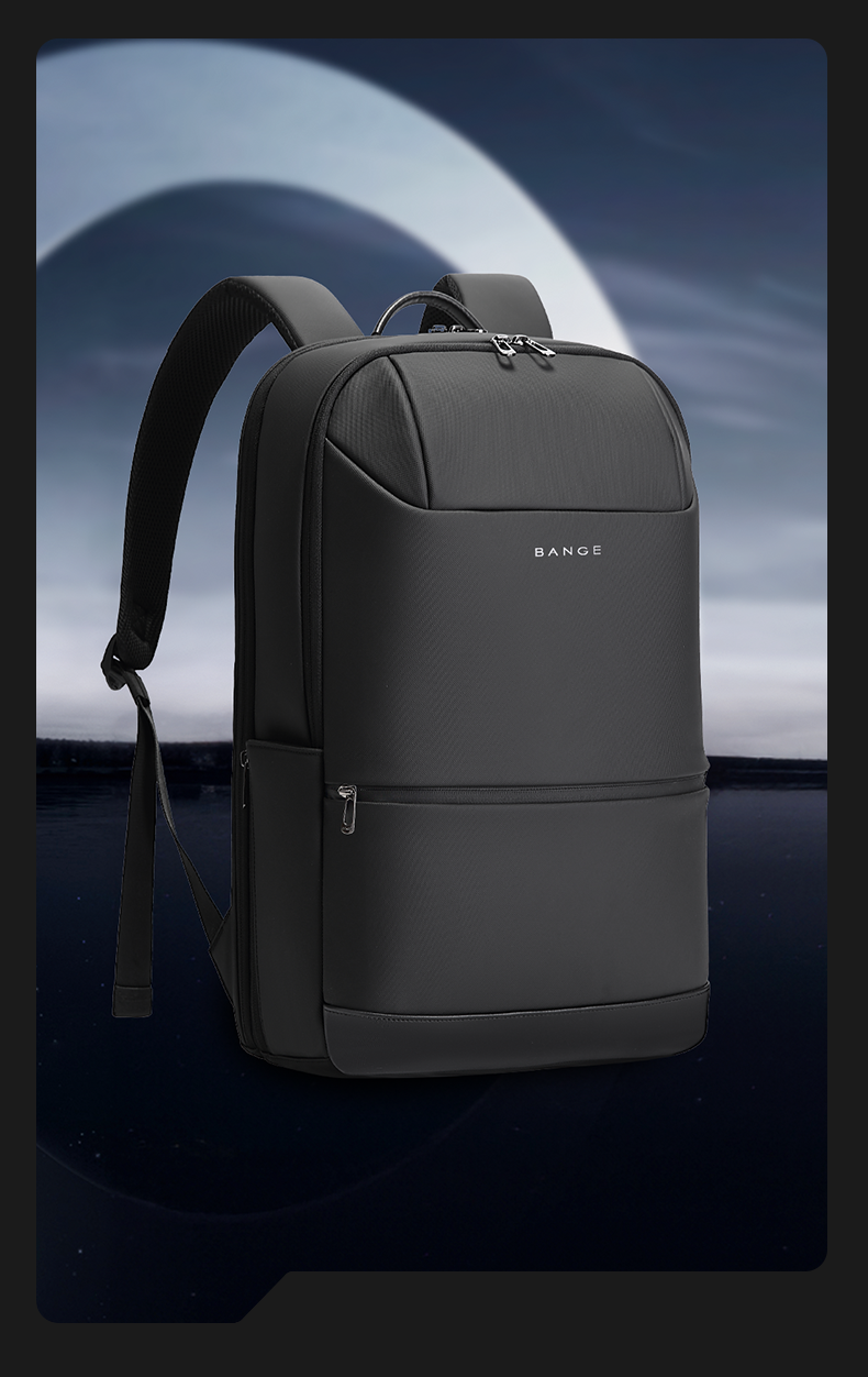 BANGE Best Carry-on Breathable Waterproof & Scratch-resistant Business Travel Commute Backpack