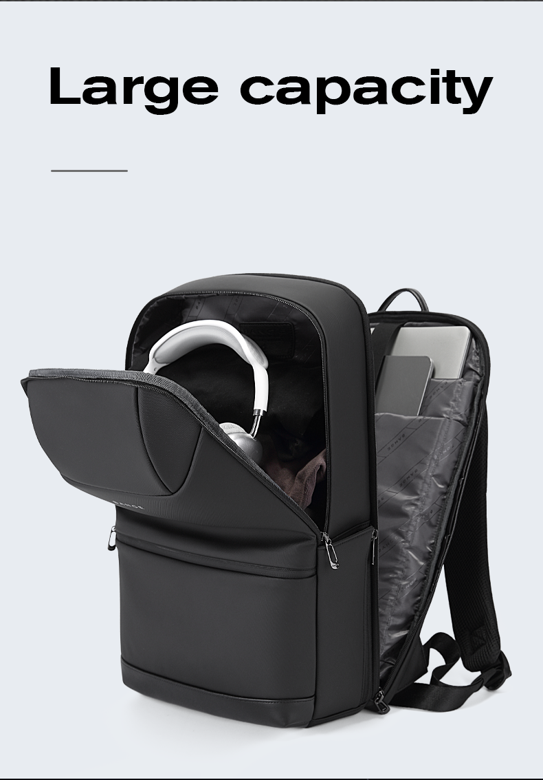 BANGE Best Carry-on Breathable Waterproof & Scratch-resistant Business Travel Commute Backpack