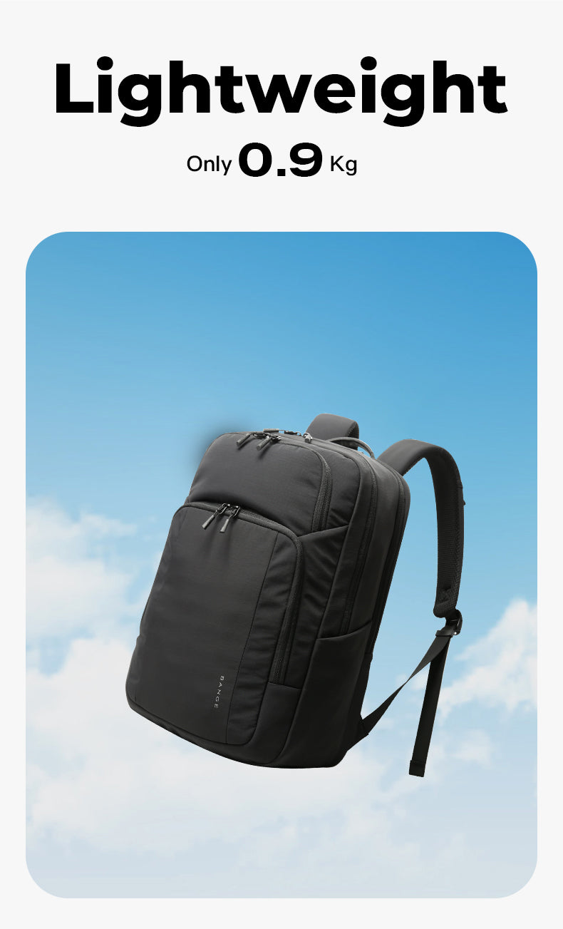BANGE New Travel Waterproof Soft Lightweight Student Casual Bag Men Laptop Backpack