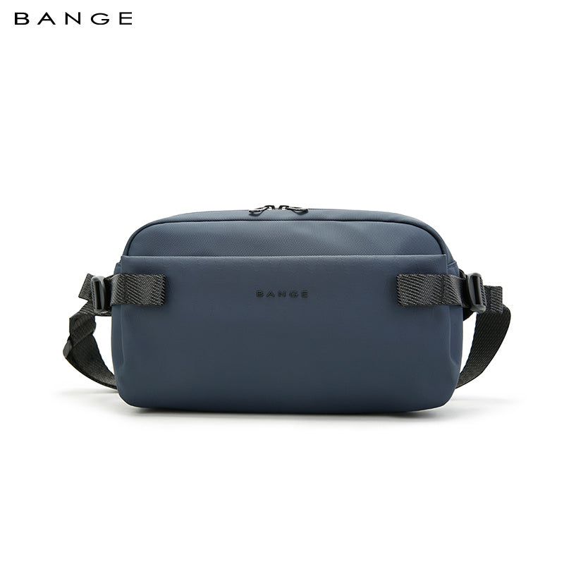 crossbody sling bag travel BANGE Minimalist Waterproof Urban Crossbody Sling Bag for Commute/Travel, Blue