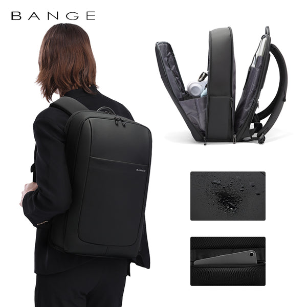 BANGE Hot Selling Waterproof and Scratch-proof Business Travel Commute Laptop Backpack