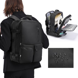 BANGE Best Carry-on Large Capacity Waterproof Backpack for School Travel