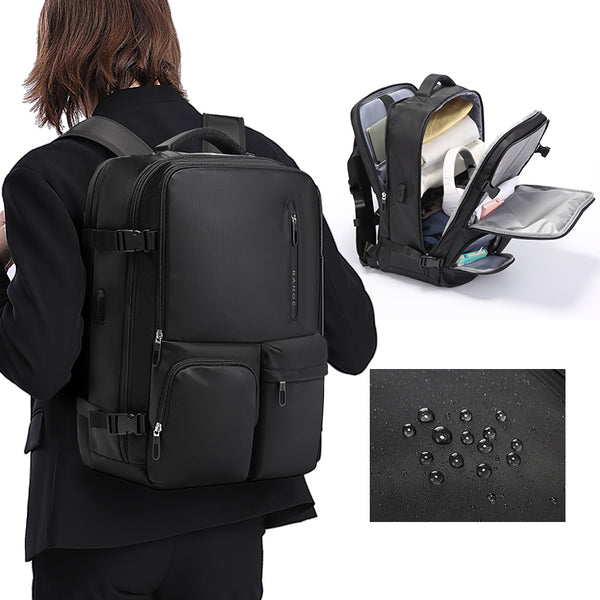BANGE Best Carry-on Large Capacity Waterproof Backpack for School Travel