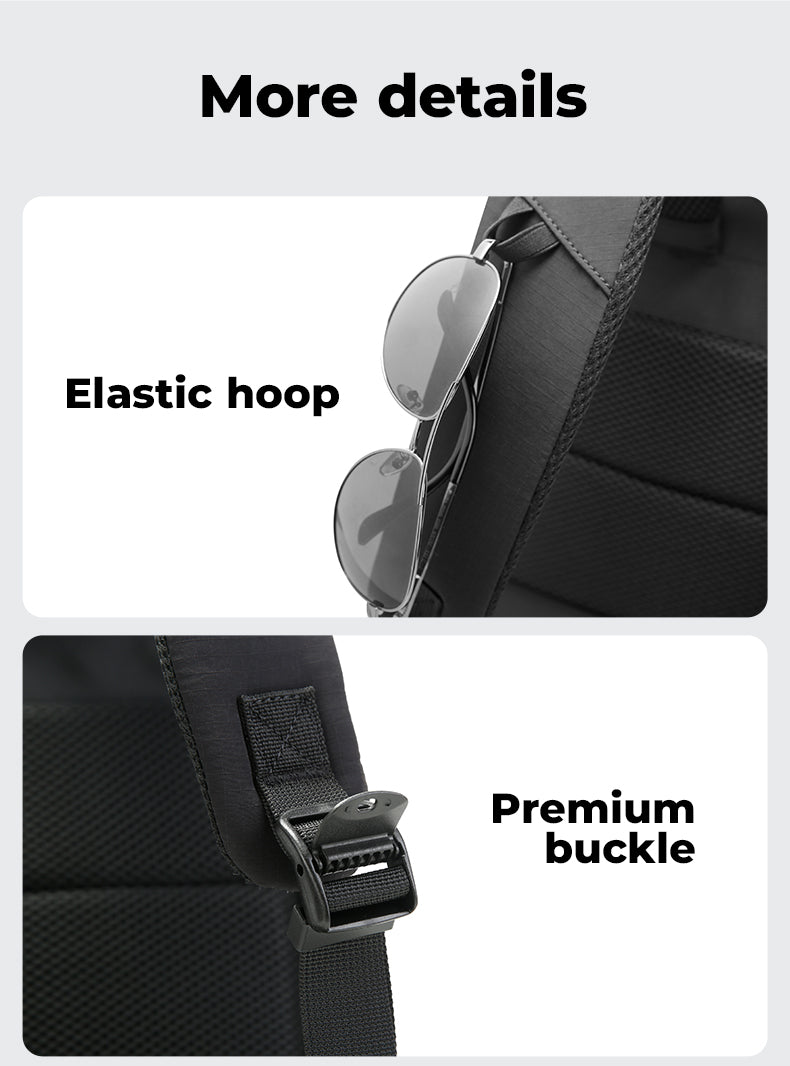 BANGE New Travel Waterproof Soft Lightweight Student Casual Bag Men Laptop Backpack