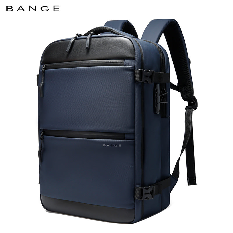 BANGE Anti-theft Carry-on Business Travel Backpack, Gray