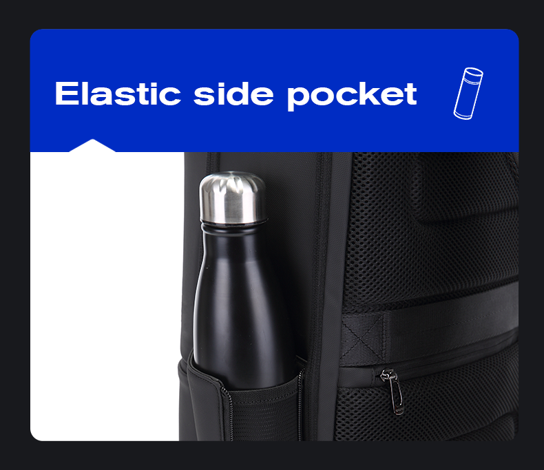 BANGE Best Carry-on Breathable Waterproof & Scratch-resistant Business Travel Commute Backpack
