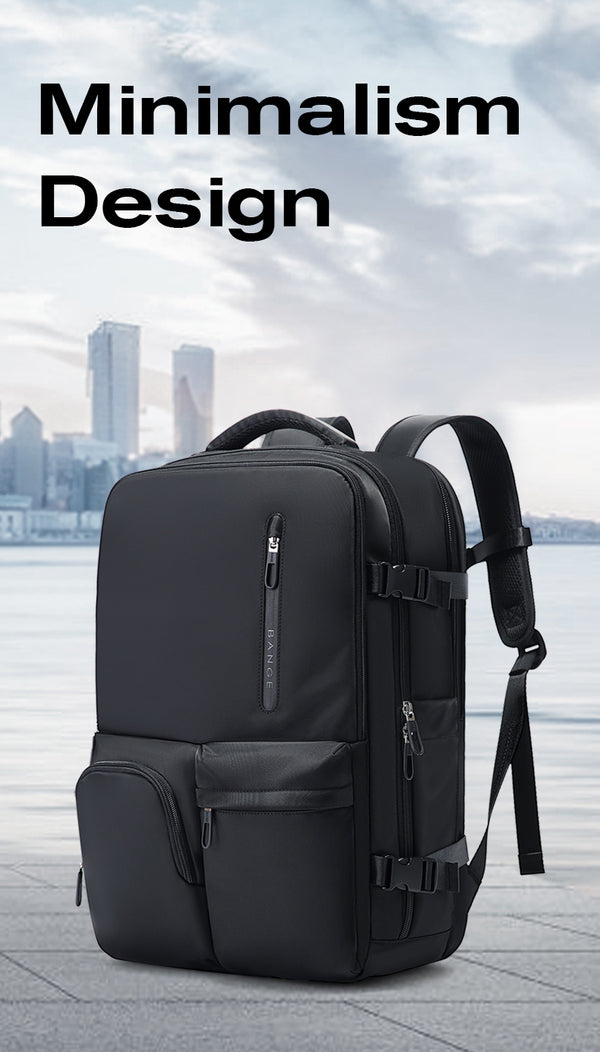 BANGE Best Carry-on Large Capacity Waterproof Backpack for School Travel