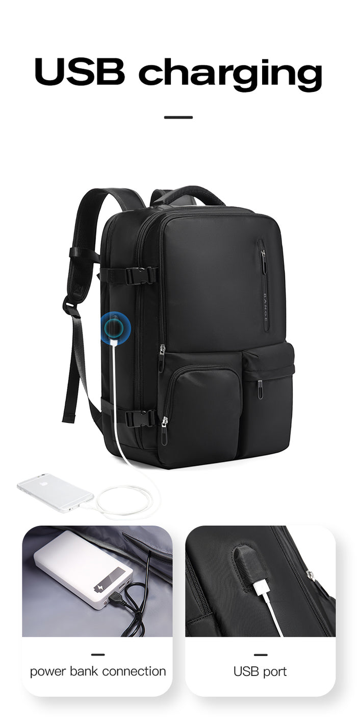 17in laptop backpack battery bank καμπίνας 29L 15,6” Bange 1800 μαύρο Lifestyle Wind & Rain (2 pack) Mustad in-line Choose Style:1 attractions or hotels