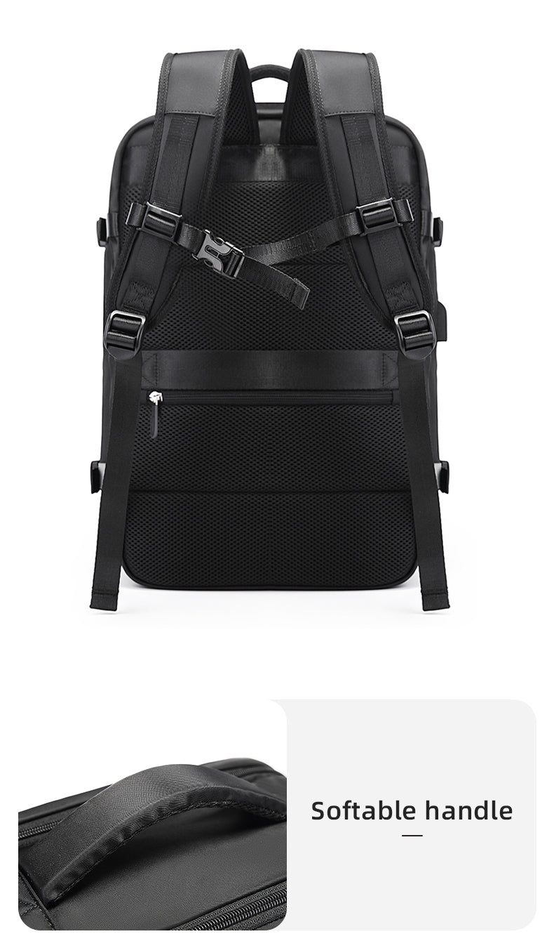 BANGE Best Carry-on Large Capacity Waterproof Backpack for School Travel