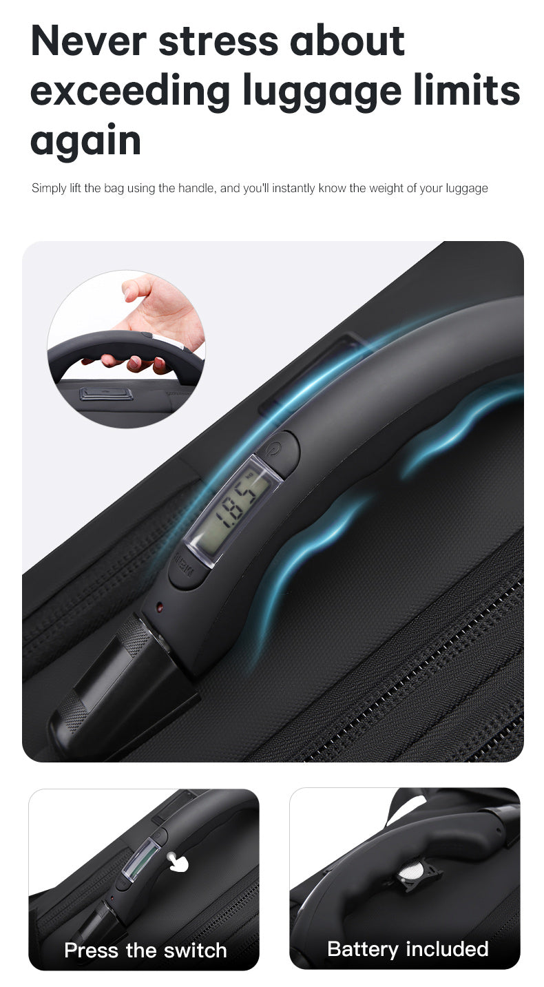 BANGE Hot Sell New Arrival 50L USB TSA Lock Weight Handle Waterproof Men Vacuum Compression Laptop Backpack