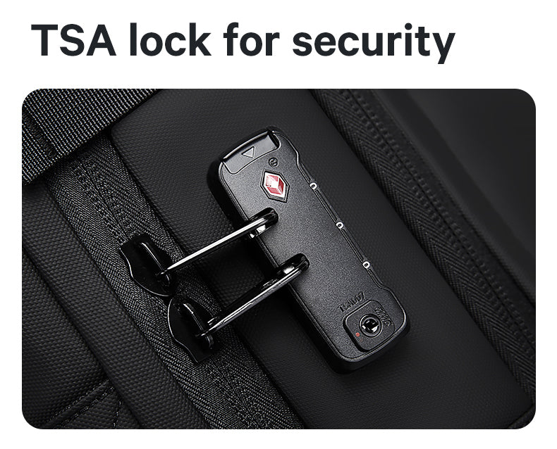 BANGE Hot Sell New Arrival 50L USB TSA Lock Weight Handle Waterproof Men Vacuum Compression Laptop Backpack