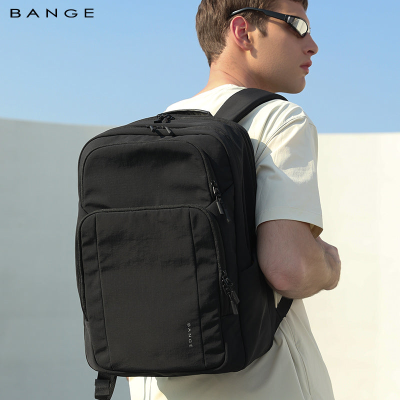 BANGE New Travel Waterproof Soft Lightweight Student Casual Bag Men Laptop Backpack