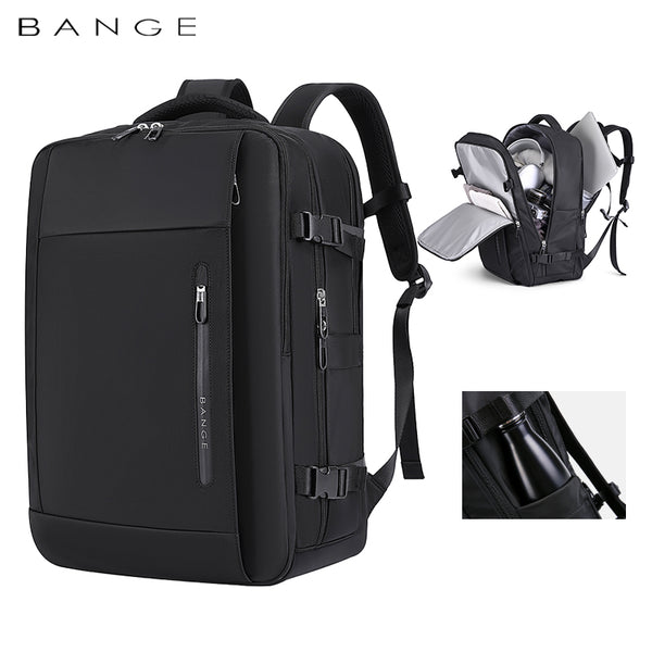 BANGE Hot Selling Ernogomic Waterproof School Business Travel Backpack with USB Port