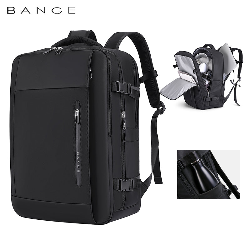 BANGE Hot Selling Ernogomic Waterproof School Business Travel Backpack with USB Port