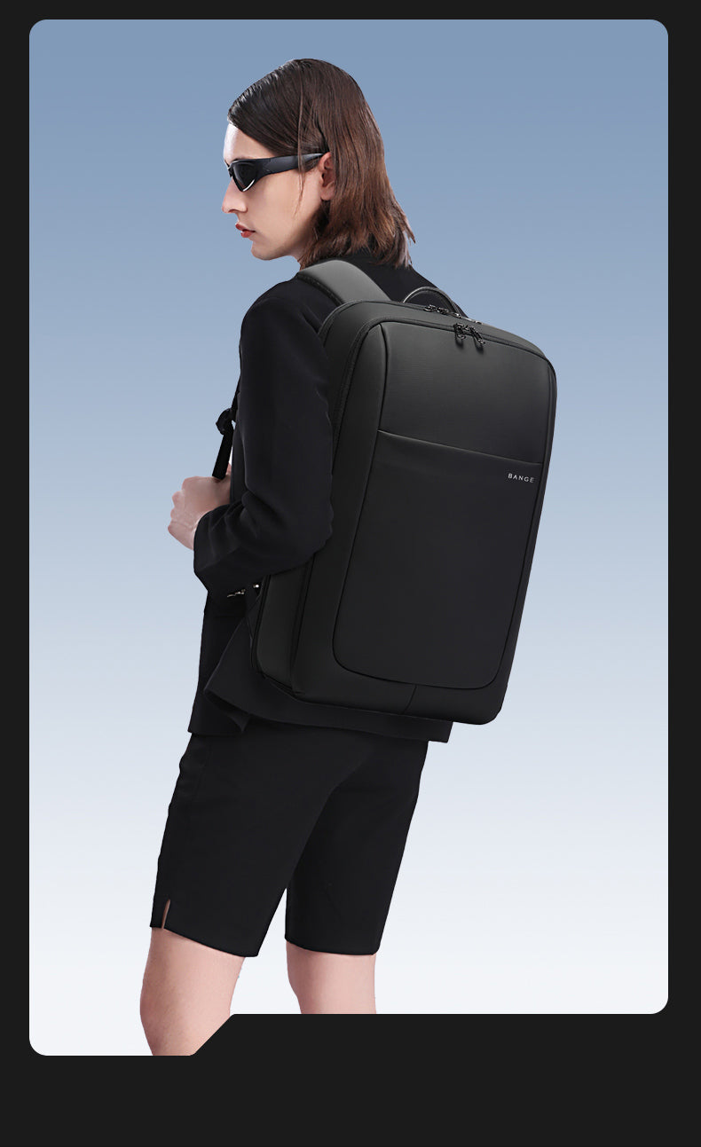 BANGE Hot Selling Waterproof and Scratch-proof Business Travel Commute Laptop Backpack