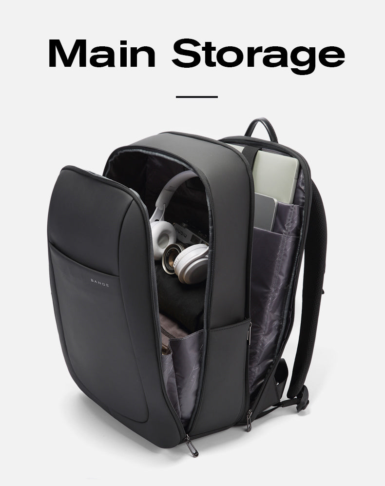 BANGE Hot Selling Waterproof and Scratch-proof Business Travel Commute Laptop Backpack