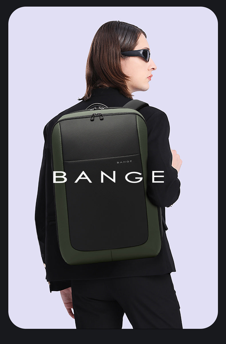 BANGE Hot Selling Waterproof and Scratch-proof Business Travel Commute Laptop Backpack