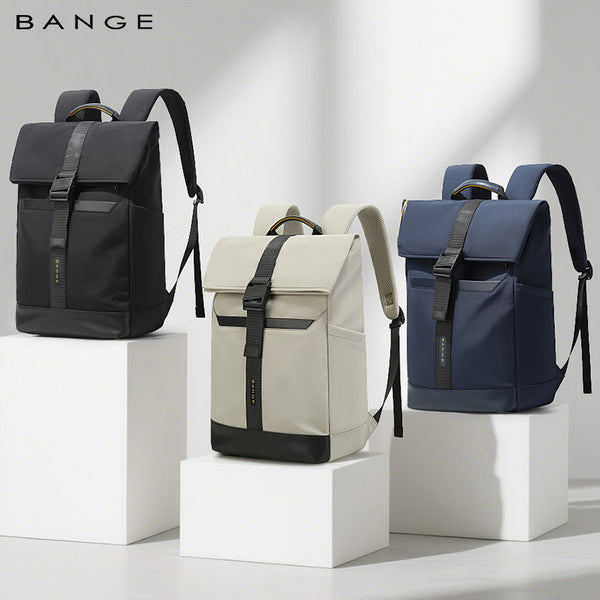 BANGE NEW Arrivals Waterproof Lightweight Roll Top Backpack for School Commute