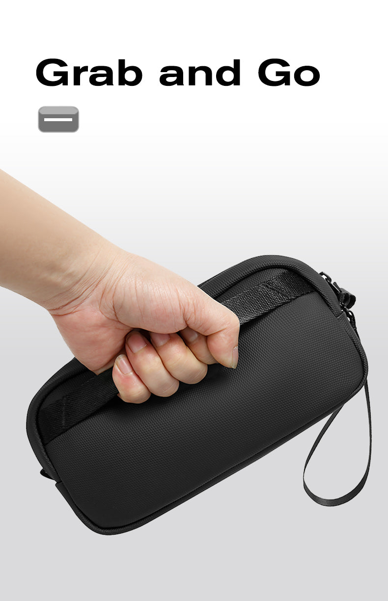 BANGE Minimalist Dual-Layer Waterproof & Tangle-Free Cable Organizer