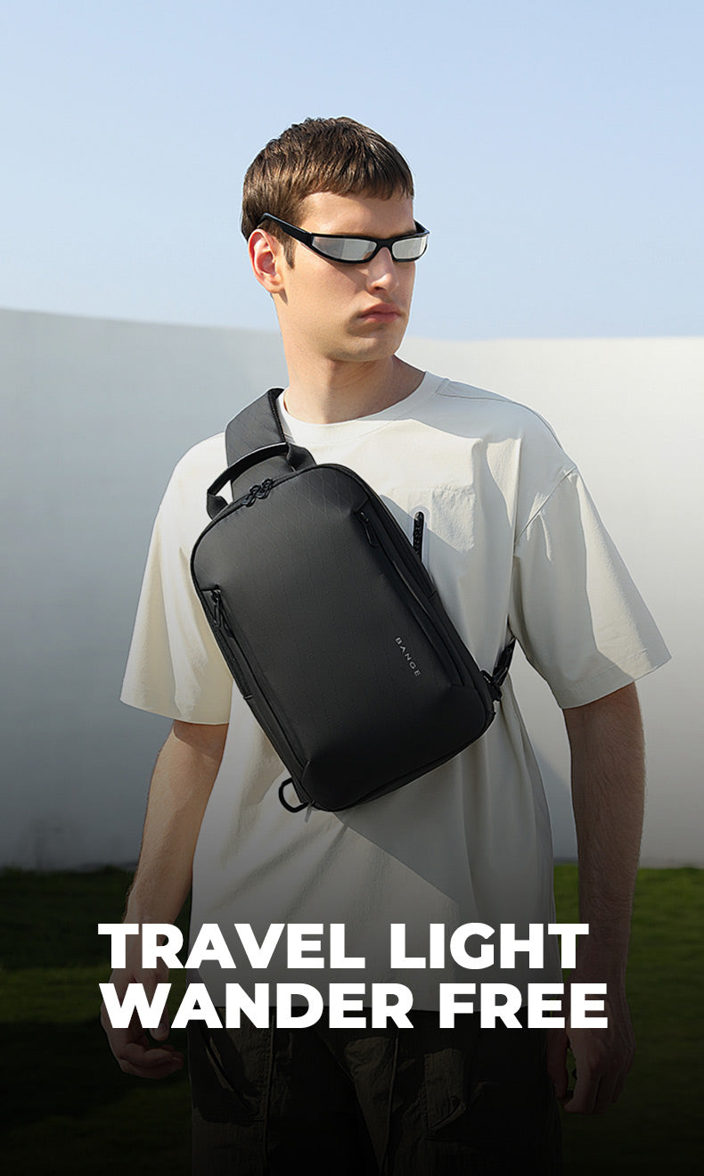 BANGE Everyday Carry Crossbody Bag Chest Bag: All-Day Comfort with Effortless Organization