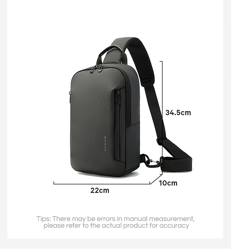 BANGE Everyday Carry Crossbody Bag Chest Bag: All-Day Comfort with Effortless Organization