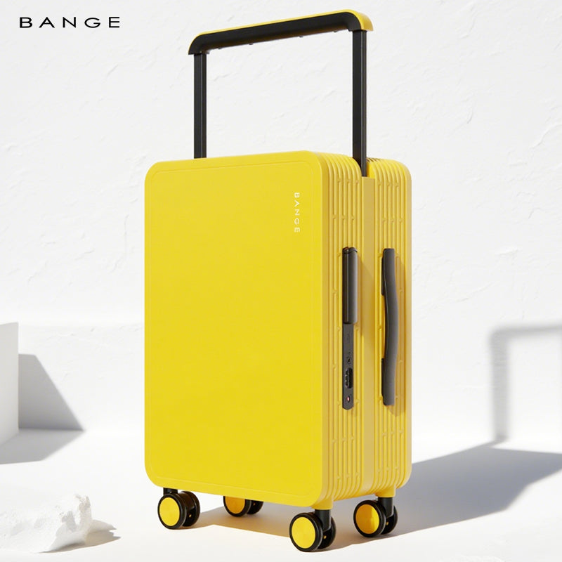 BANGE Stylish 20inch Anti-theft Carry-on Suitcase Luggage for Business Travel