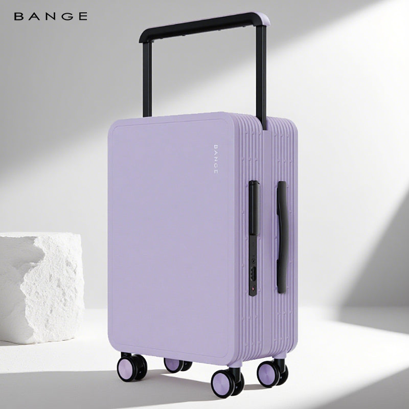 BANGE Stylish 20inch Anti-theft Carry-on Suitcase Luggage for Business Travel