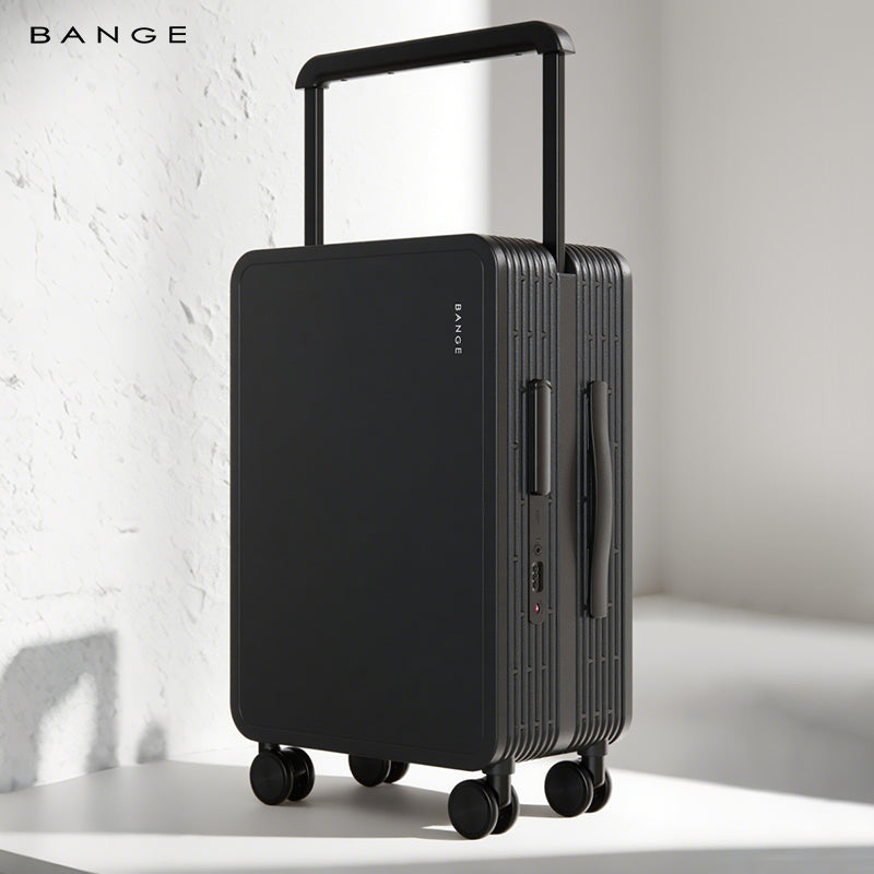 BANGE Stylish 20inch Anti-theft Carry-on Suitcase Luggage for Business Travel