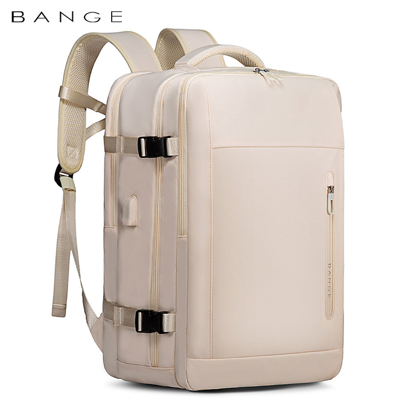 BANGE Hot Selling Ernogomic Waterproof School Business Travel Backpack with USB Port