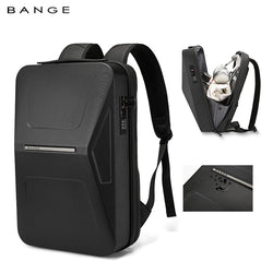 BANGE Waterproof TSA Lock Hardshell Backpack for Business & Commute