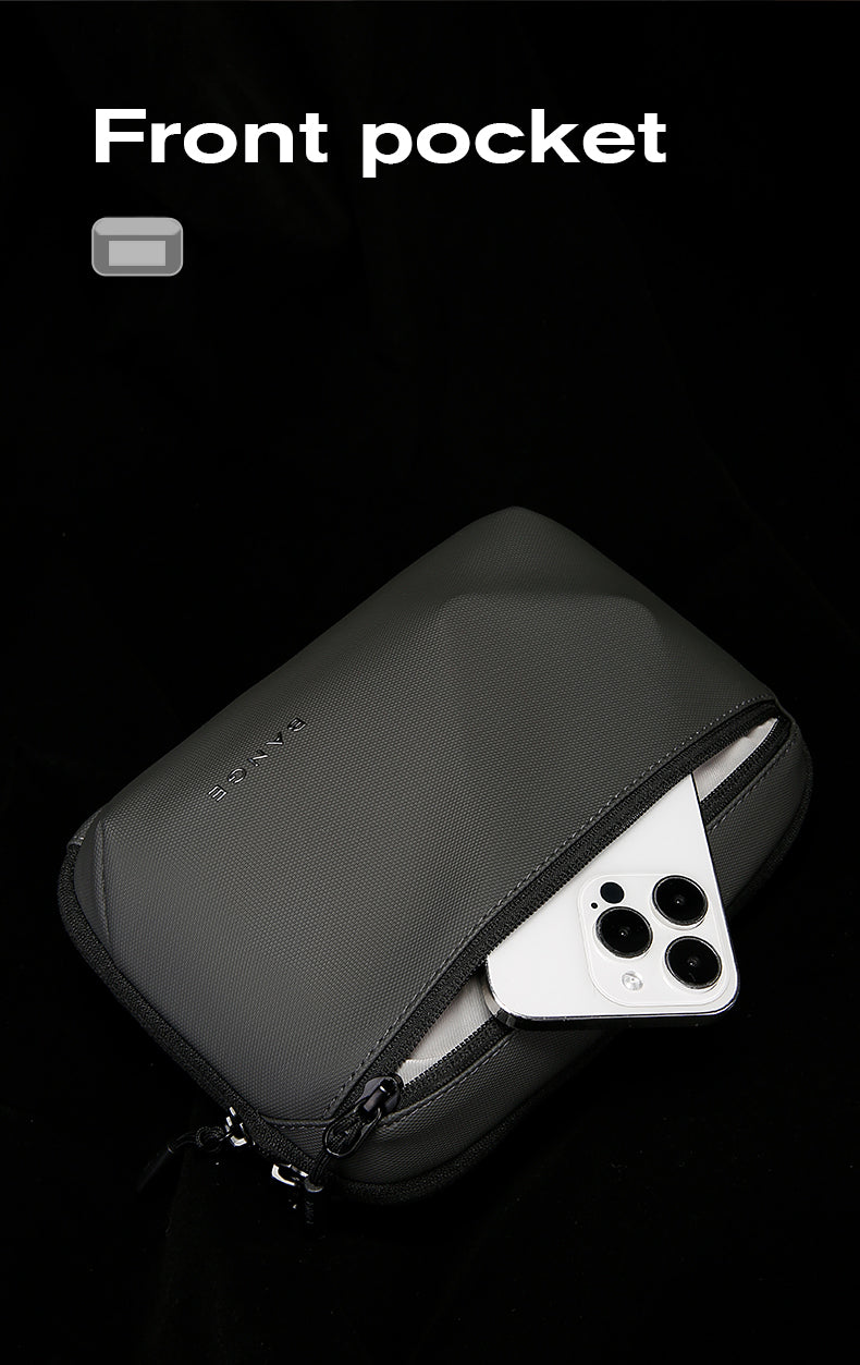 BANGE Ultimate Tech Pouch & Cable Organizer: Tangle-Free, Water-Resistant, Instant Access