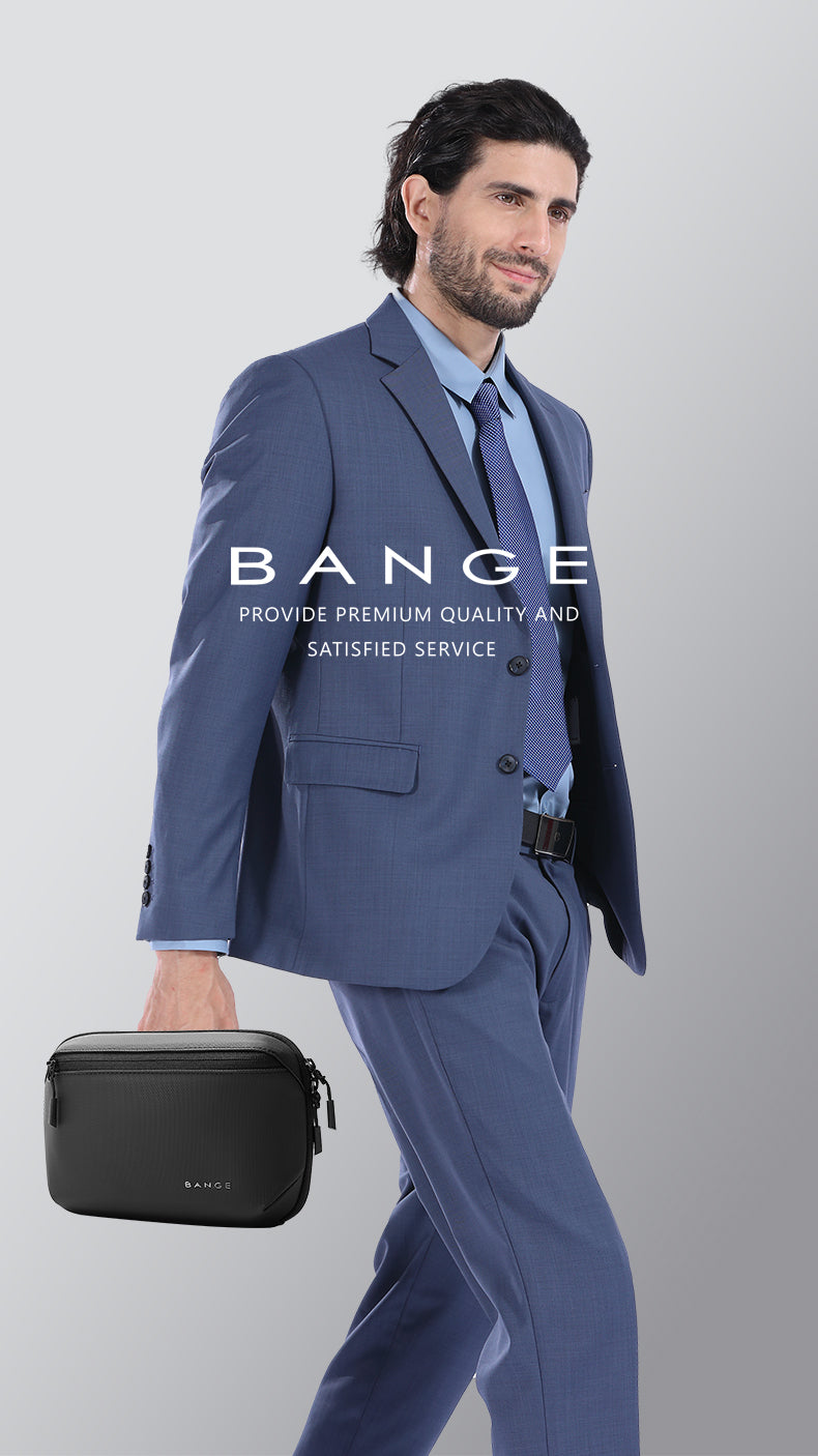 BANGE Ultimate Tech Pouch & Cable Organizer: Tangle-Free, Water-Resistant, Instant Access