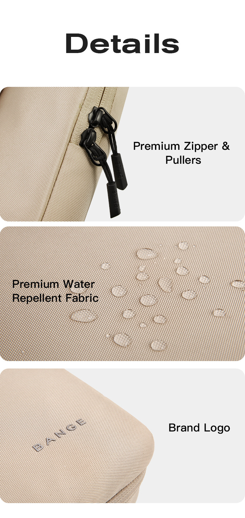BANGE Hot Selling Waterproof Computer Bag Men Business Style Laptop Briefcase Sleeve case Tablet Bag