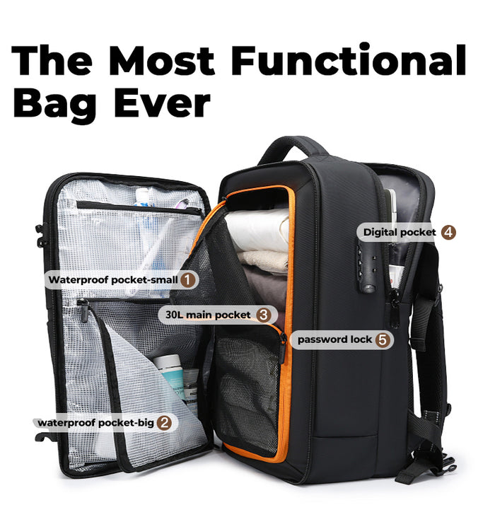 BANGE Anti-theft Carry-on Business Travel Backpack – BANGE bag