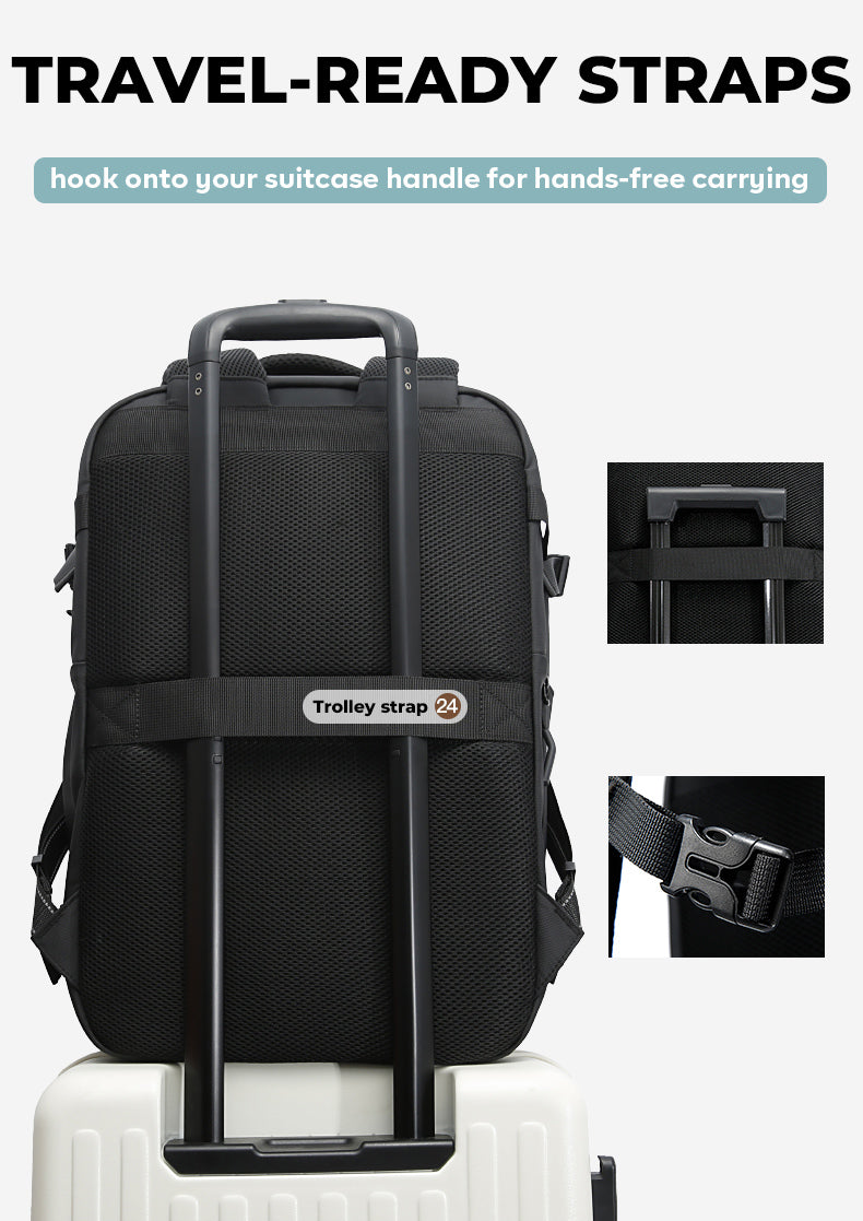 BANGE Multifunctional Waterproof Anti-theft  Backpack for Travel/School/Commuting