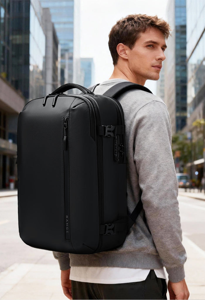 bange travel overnight backpack BANGE Multi-Functional Travel Backpack with Anti-Theft Lock and 180° O –  BANGE bag