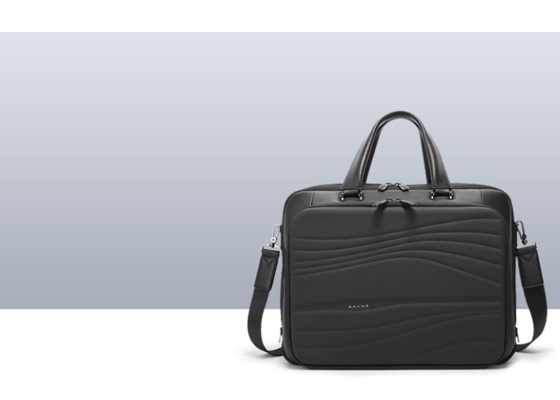 BANGE Fashion High-Quality Water-resistant Briefcase Laptop Bag for Commute & Business Travel