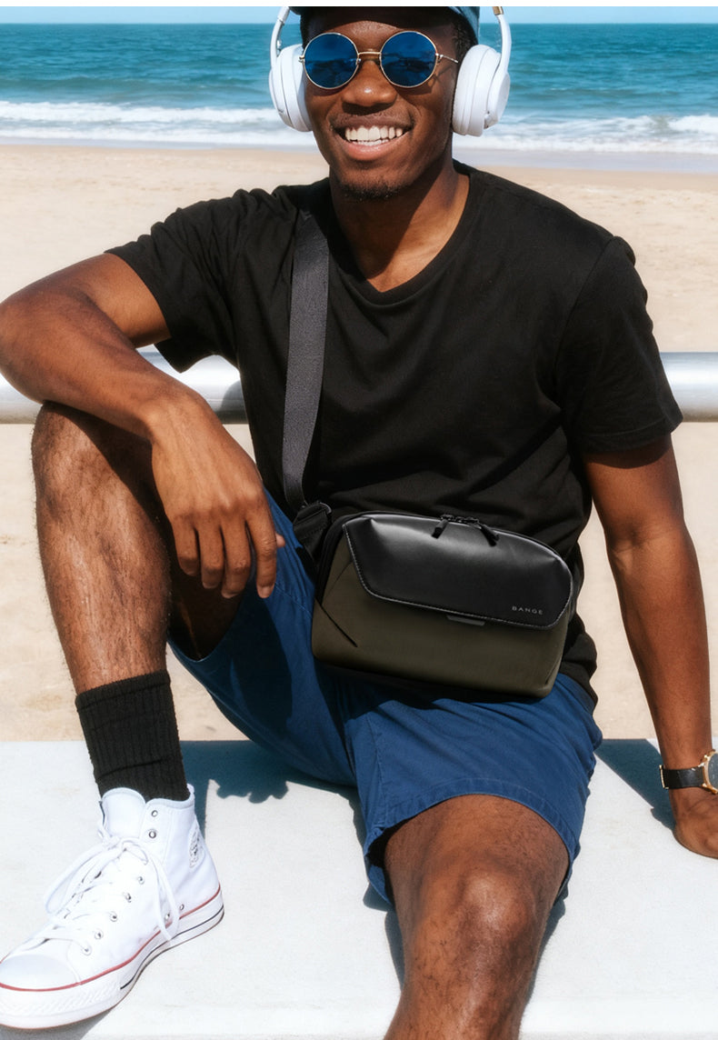 BANGE Best Selling Waterproof Lightweight Everyday Carry Crossbody Bag Chest Bag for Men