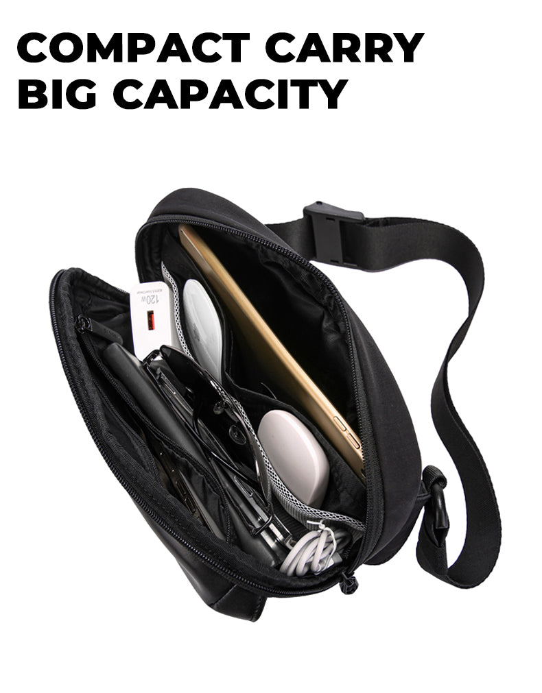 BANGE Best Selling Waterproof Lightweight Everyday Carry Crossbody Bag Chest Bag for Men