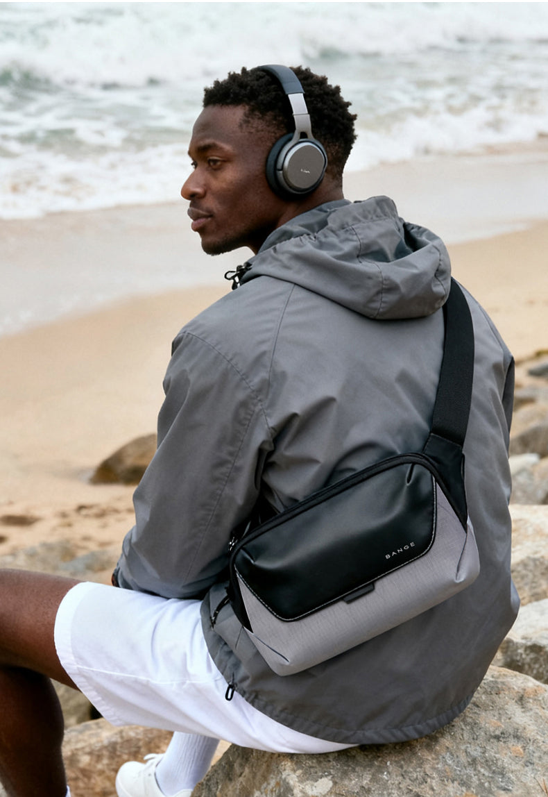 BANGE Best Selling Waterproof Lightweight Everyday Carry Crossbody Bag Chest Bag for Men