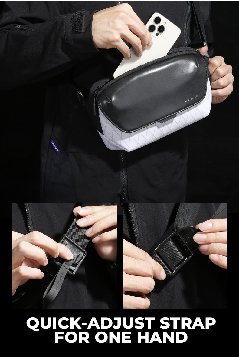 BANGE Best Selling Waterproof Lightweight Everyday Carry Crossbody Bag Chest Bag for Men